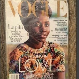 IN ORIGINAL PACKAGING! LUPITA NYONG’O VOGUE MAGAZINE OCTOBER 2016!